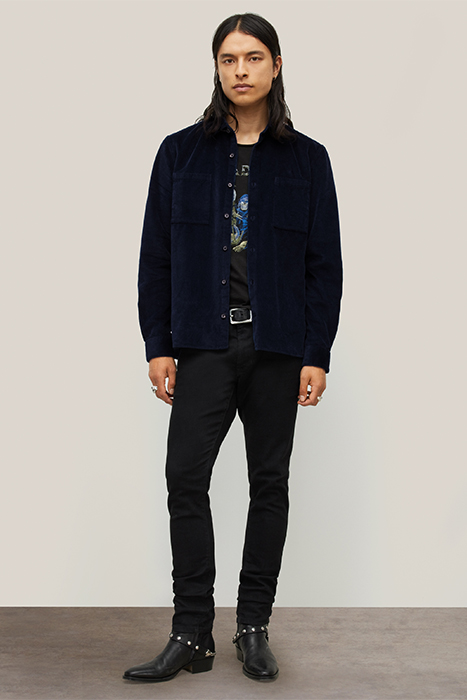 COLE REGULAR FIT L/S SHIRT NIGHT SHADOW 3