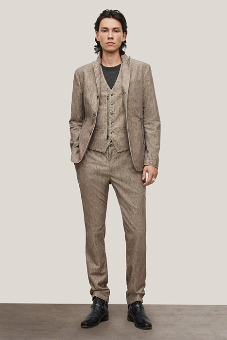 MOTOR CITY FIT - ZIP FLY LOW RISE SLIM FIT JEAN MUSHROOM 2