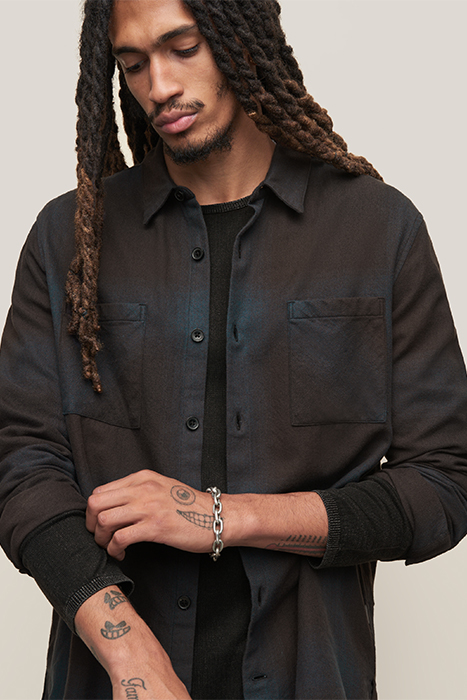 COLE REGULAR FIT L/S SHIRT COSMOS BLUE 5