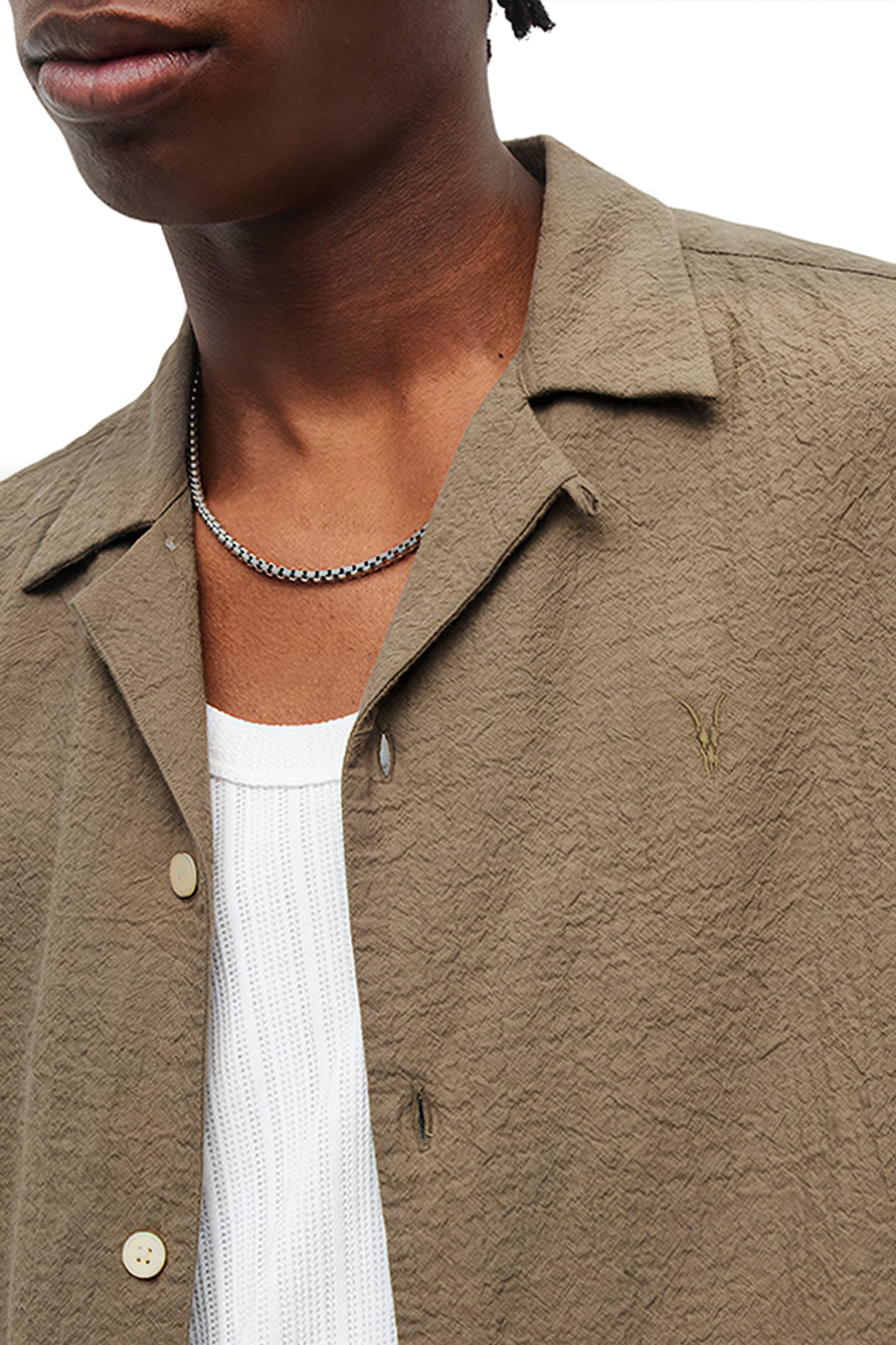 MATTOLE SS SHIRT EARTHY BROWN 3