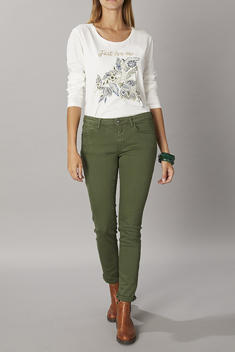 BASIC COTTON T-SHIRT WHITE 4