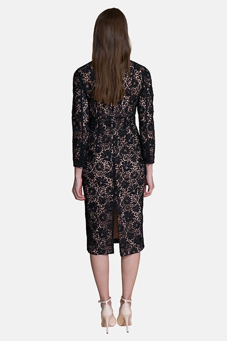 MACRAMÉ DRESS BLACK 4