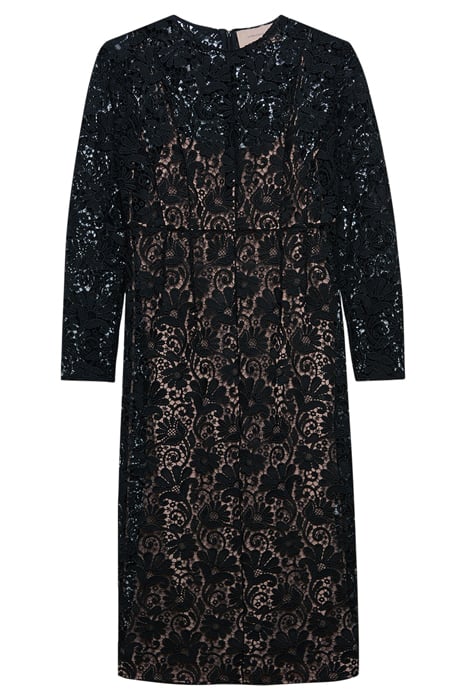 MACRAMÉ DRESS BLACK 1