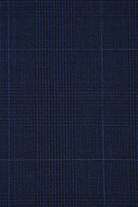 MID BLUE CHECKED SIENNA SUIT 4