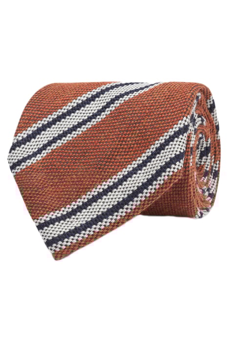 ORANGE STRIPES TIE 1
