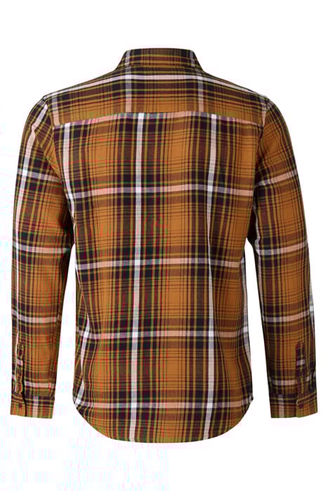 MA-SBSTRIPED CHECK SLS CAMEL 8