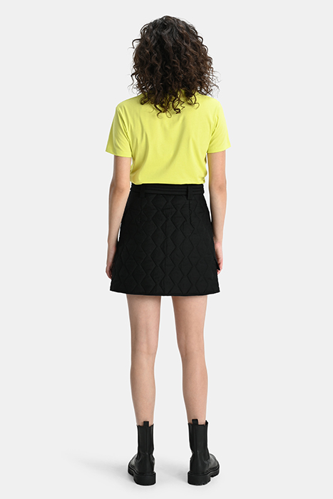 LM-SBQUILTED SKIRT BLACK 4