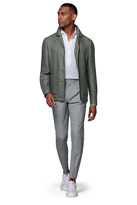 MID GREEN WALTER SHIRT JACKET 3