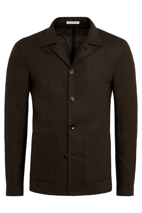 DARK BROWN WALTER SHIRT JACKET 7