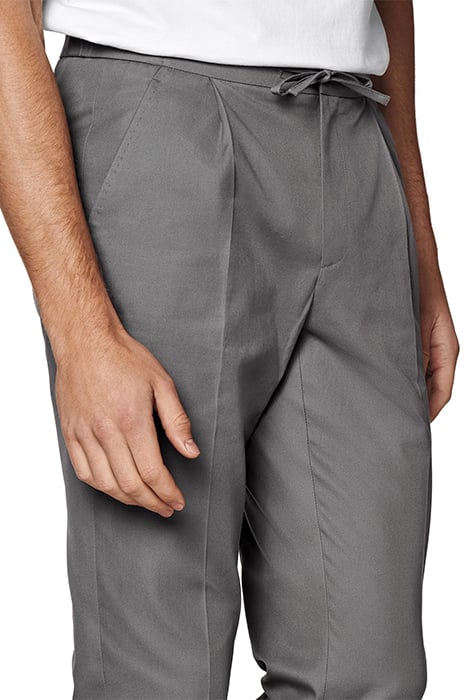 MID GREY DRAWSTRING AMES TROUSERS 5