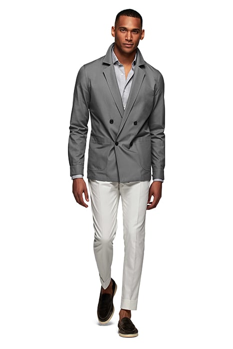 MID GREY GREENWICH SHIRT JACKET 3