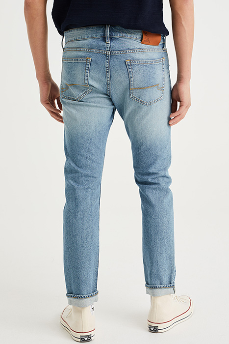 5-POCKET MID WAIST BLUE 3