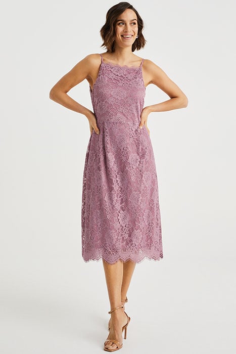 DRESS MIDI OLD ROSE 2