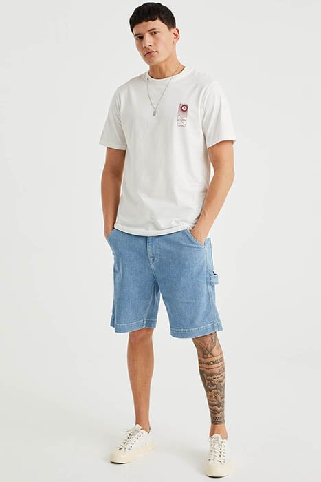 5-POCKET MID WAIST BLUE 4