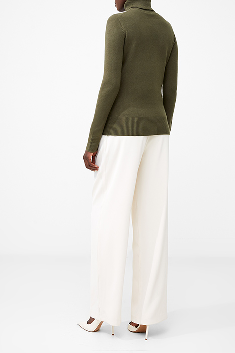 BABYSOFT RIB HIGH NK TUNIC OLIVE NIGHT 3