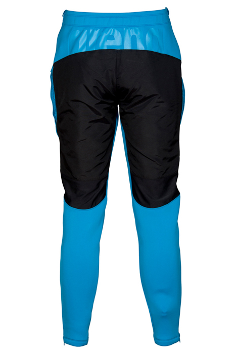 HALF-QUILTED PANT CYAN BLACK 9