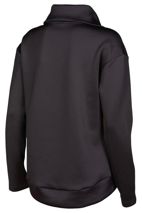 W L/S SPACER HALZ ZIP BLACK 9