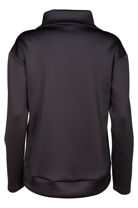 W L/S SPACER HALZ ZIP BLACK 10