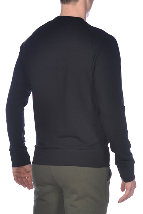 M STRETCH CREW NECK BLACK 6