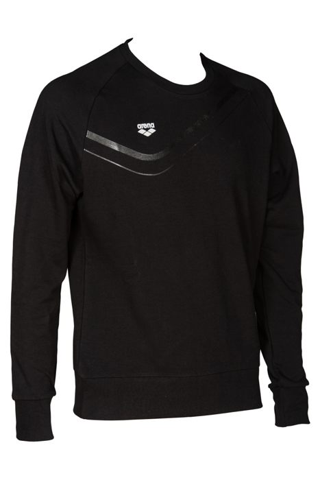M STRETCH CREW NECK BLACK 8