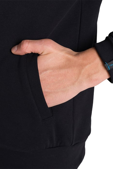 TE HOODED SWEAT BLACK 9