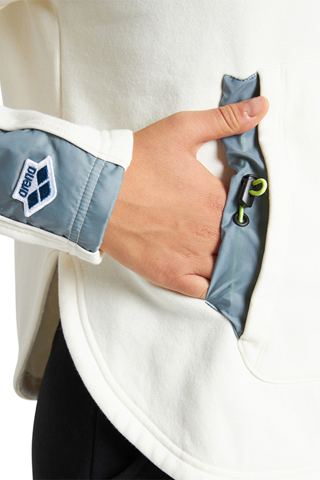 W SWEAT CREW NECK TEAM MOON WHITE STONE GREY 6