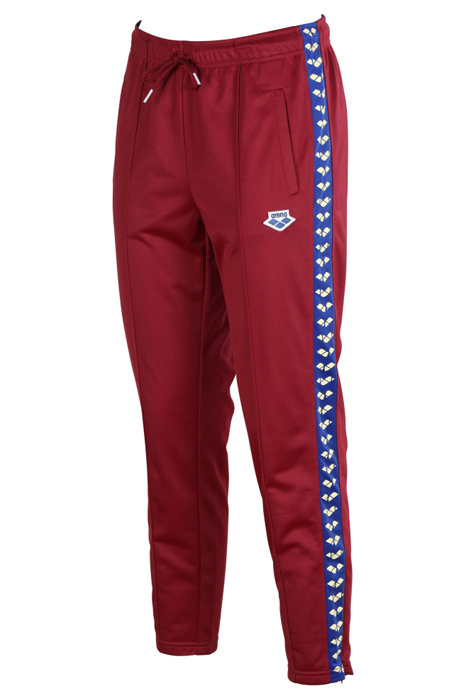 W 7/8 TEAM PANT BURGUNDY NEON BLUE BUTTER 7