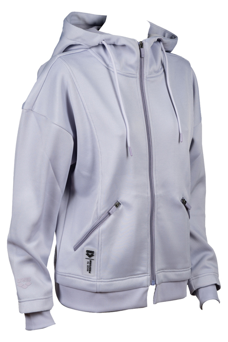 WOMAN HOODIE FULL ZIP LAVENDER BLUE 14 3905 TPG 3