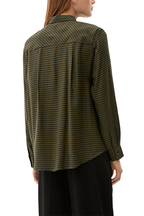 BLOUSES LONGSLEEVE GREEN CHECK 3