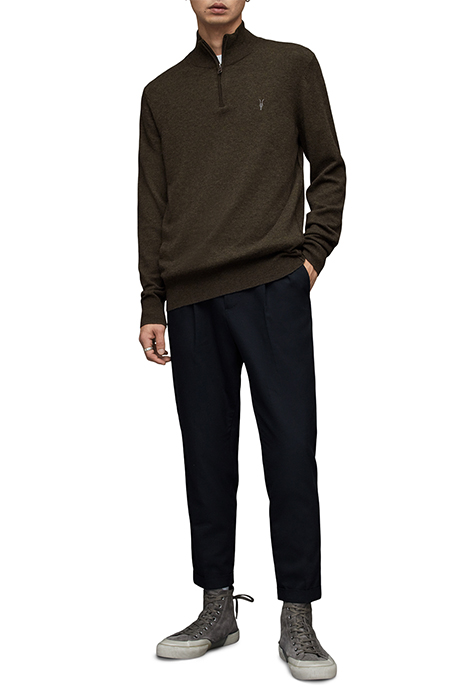 KILBURN ZIP FUNNEL PARK GREEN MARL 3