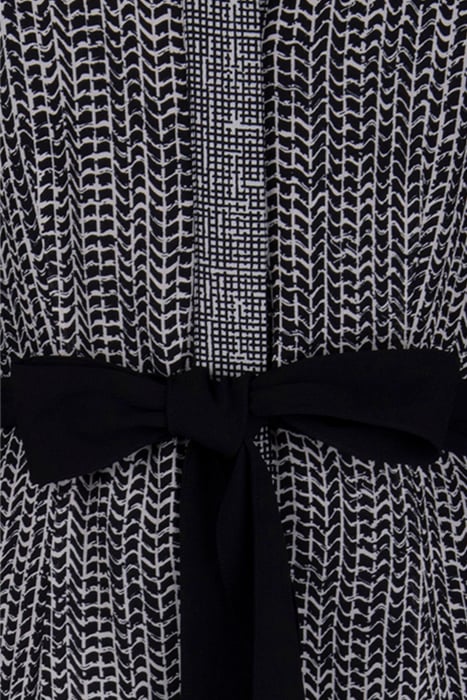 TANIS DRESS SHIRT BLACK/WHITE 3