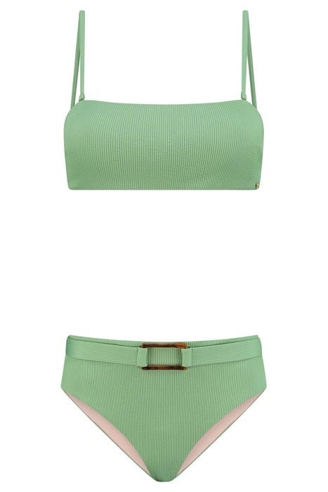 LOLA BIKINI SET POSITANO STRUCTURE KELLY GREEN KELLY GREEN 5