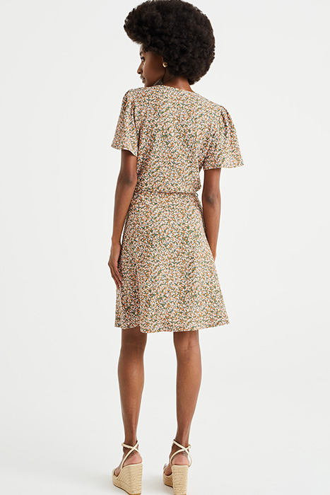 DRESS MIDI ARMY GREEN 3