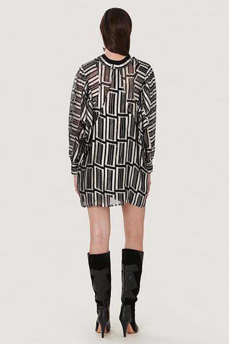 CAT BLACK/SILVER DRESS 3