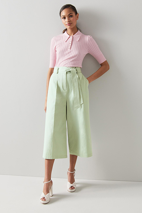 LENA WIDE-LEG & FLARED JEANS MINT 2