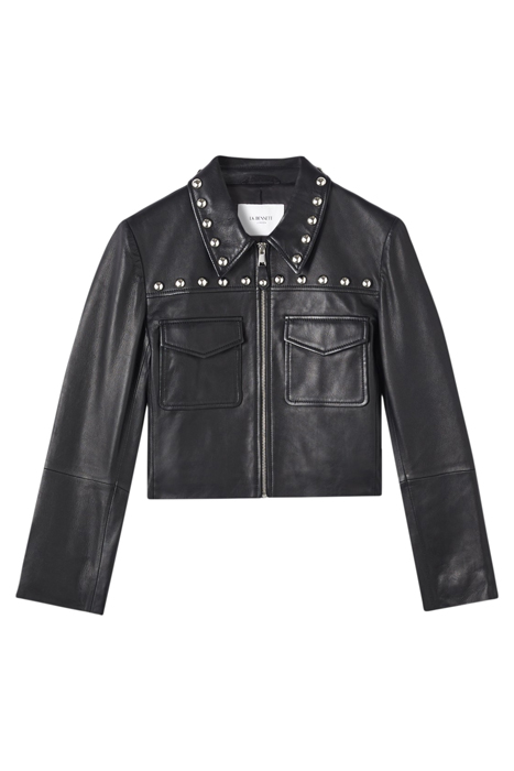 ANAIS LEATHER & BIKER JACKET BLACK 4