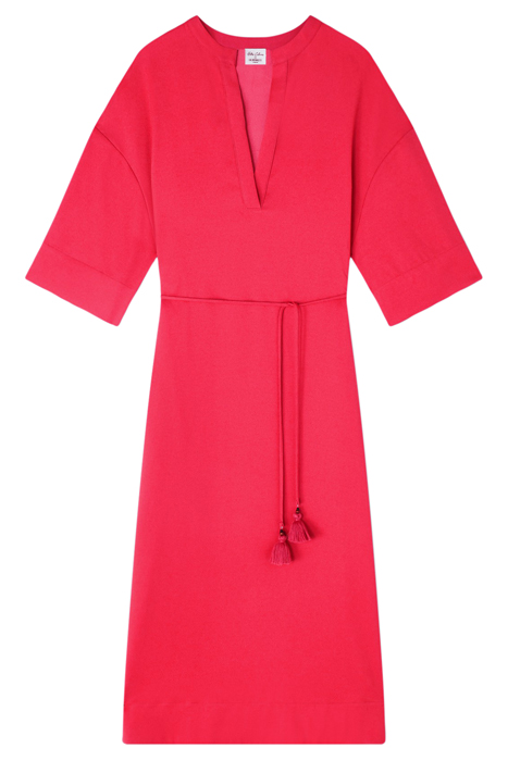 CAPRII MIDI DRESS RED 5