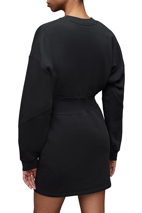 CARISA SWEATER DRESS WASHED BLACK 2