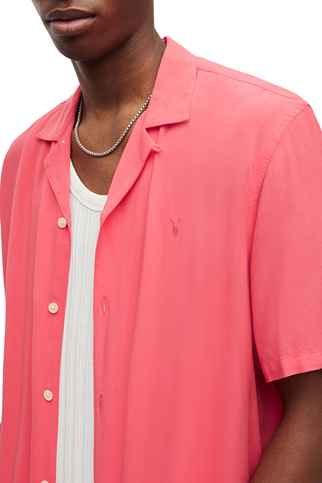 VENICE SS SHIRT HISBISCUS RED 5