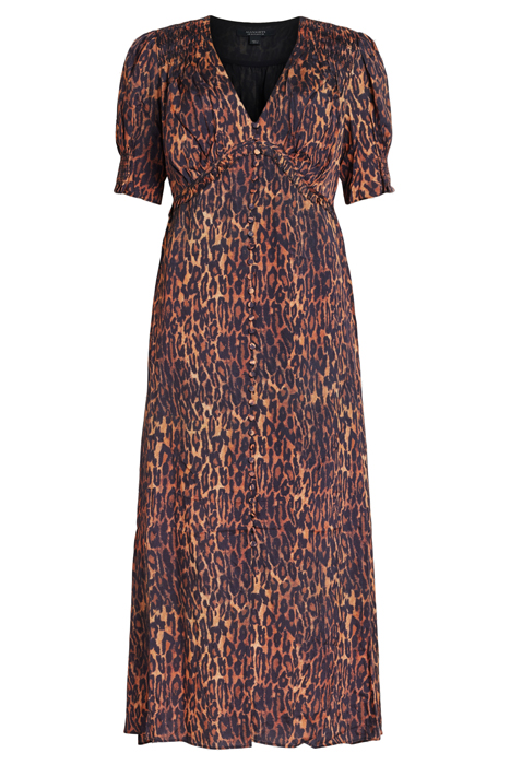 DREA ANITA DRESS NATURAL BROWN 6