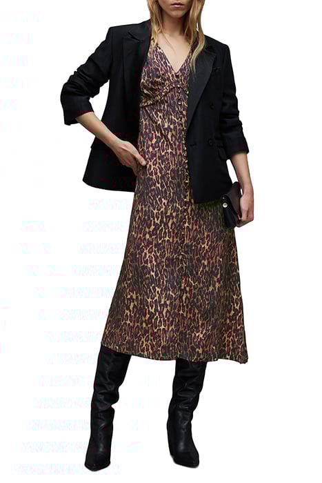 DREA ANITA DRESS NATURAL BROWN 2