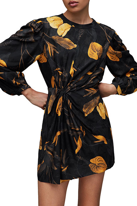 JEMIMA ARETHA DRESS BLACK GOLD 5