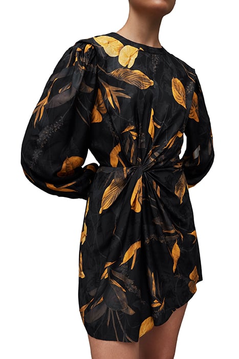 JEMIMA ARETHA DRESS BLACK GOLD 4