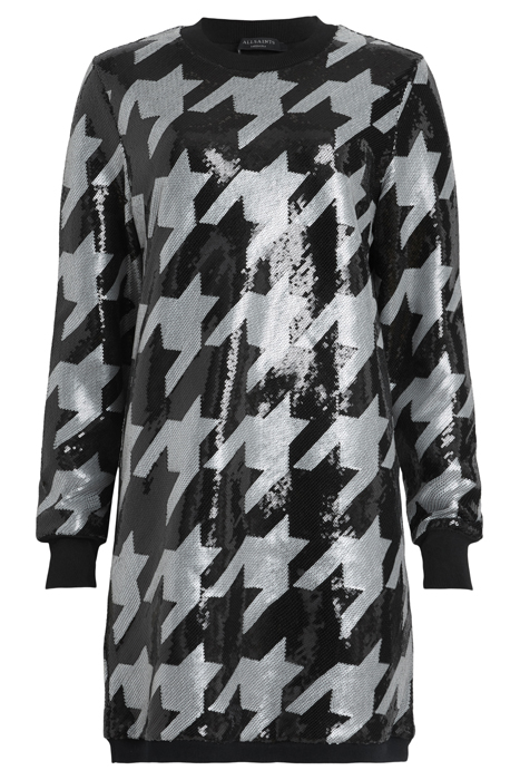 JUELA TONI DRESS BLACK/WHITE 7