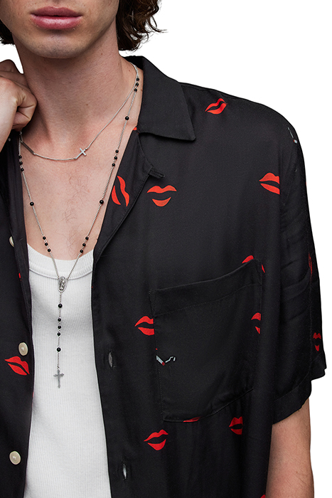 TEKISUTO SS SHIRT JET BLACK 5