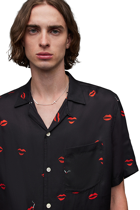 TEKISUTO SS SHIRT JET BLACK 4