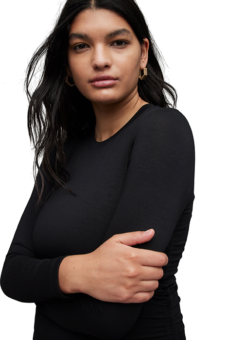 BETHAN LS DRESS BLACK 6