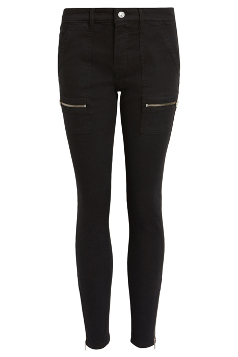 DEMI ZIP SKINNY JEAN BLACK 5
