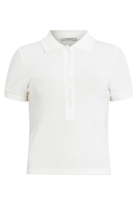 HALLIE SS POLO CHALK WHITE 5