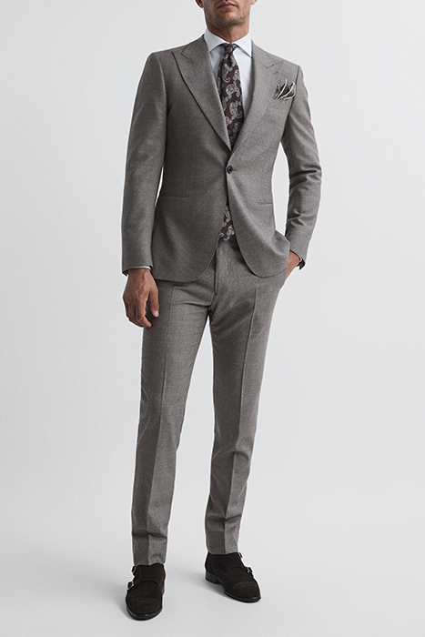 CHEWTON SUIT PANTS BROWN 3